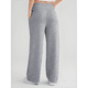 thumbnail image 3 of Pantalones Deportivos Holgados de Cintura Alta para Mujer, Gris , Talla S, 3 of 4