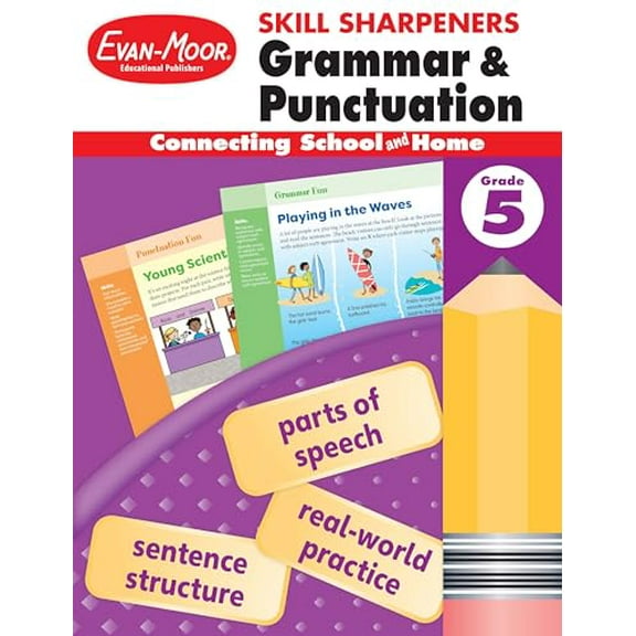 Pre-Owned Skill Sharpeners: Grammar & Punctuation, Grade 5 Workbook (Paperback) 1629388734 9781629388731