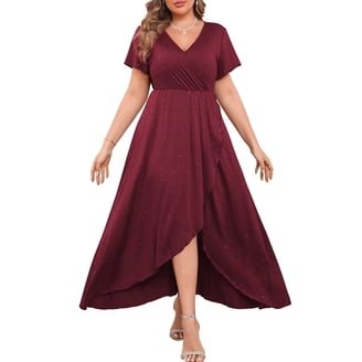 strapless open back dress Tabitha Ruby Red Girls Party Dress – Special Occasion Wear – Arabella & Rose main image 0