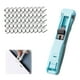 thumbnail image 2 of Grapadora Acrílica Transparente, Minigrapadora De Empuje Con 50 Grapas Reutilizables Para útiles Escolares ANGGREK Mini Push Stapler Set, 2 of 8