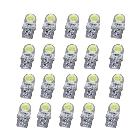 EeaseMX 1 bombilla LED COB superbrillante para coche, luz lateral LED CANbus (luz blanca)