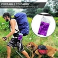 thumbnail image 5 of Daiia Berry Raspberry Pattern Quick Dry Towel, Super Absorbent Travel Towel with Hanging Loop & Carabiner, Lightweight Compact Fast-Drying Microfiber Towel-, 5 of 8