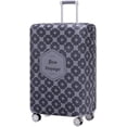 thumbnail image 2 of Luggage Cover Washable Suitcase Protector Anti-scratch Suitcase cover Fits 18-32 Inch Luggage (Grey, XL), 2 of 5