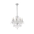 thumbnail image 5 of Elegant Lighting Value Princeton 8 light Chrome Chandelier Clear Royal Cut Crystal, 5 of 9