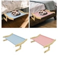 thumbnail image 1 of Cama colgante para gato Yinane 2 Uds Percha para ventana Rosa, 1 of 8