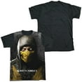 thumbnail image 2 of Mortal Kombat X Men's  Finish Him Sublimation T-shirt White, 2 of 4