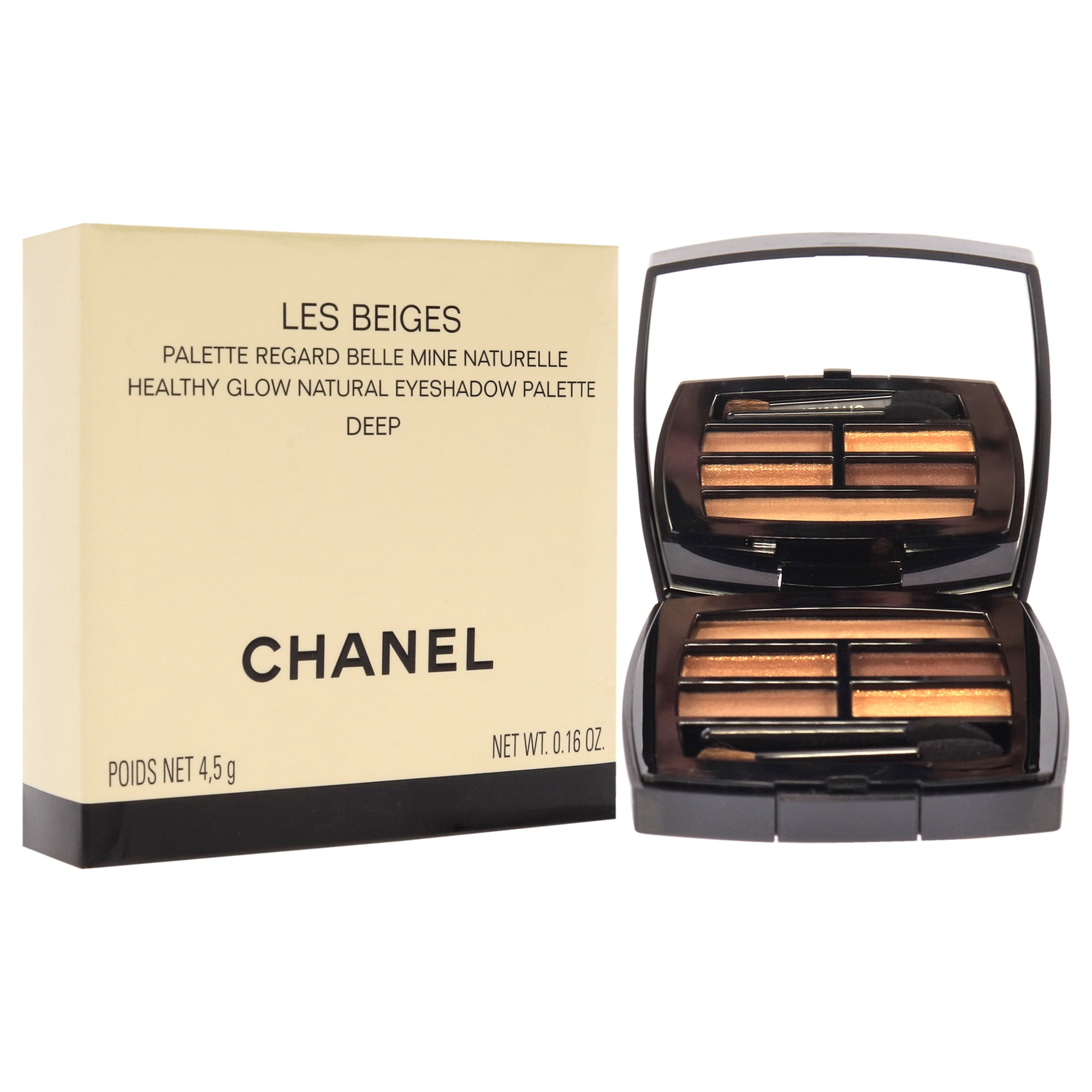 Chanel Healthy Glow Les Beiges Healthy Glow Natural Eyeshadow Palette,  Medium, 0.16 oz/4.5 g Ingredients and Reviews