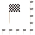 thumbnail image 2 of Accesorios De Charcutería Monstrate 100 Piezas Palillos De Banderas Race Car Toppers, 2 of 6