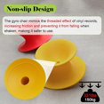 thumbnail image 3 of Gyro Sensory Swivel Chair, 360° Rotating Autism Children's Chair, AntiSlip Orange Base, 3 of 5