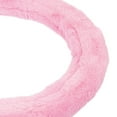 thumbnail image 6 of BDK Faux Fur Steering Wheel Cover for Women – Wool Sheepskin Fleece Warm and Cozy Comfort for Hands in Winter, Universal Fit for Steering Wheel Sizes 14.5 15 15.5 (Pink) (SW-920), 6 of 8