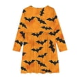 thumbnail image 3 of Robe Automne Hiver pour Fille 4-14 Ans Robe Princesse Imprimée Halloween Manches Longues Col Rond Multicolore, 3 of 4