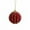 A, variant on Steadline Glitter Red Christmas Ornaments - 8cm Velvet Hanging Balls with Gold Sparkle for Holiday Tree Party Decor - Festive Seasonal Decoration Collection