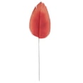 thumbnail image 1 of Hoja de plátano artificial Hojas de Canna realistas Planta Hoja Adorno de planta Artesanía de bricolaje para fiestas hawaianas Boda (naranja), 1 of 6