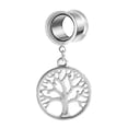 thumbnail image 1 of Exquisite Fashion Tree Pendant Earring Expansion Piercing Jewelry(Silver/12mm), 1 of 4