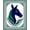 Blue, Pattern 4, variant on ODIKA 4'x6' Machine Washable Non-Slip Area Rug, Galloping Stallion Latch Hook Needlework Cushion High Traffic Rug, Brown, 642945
