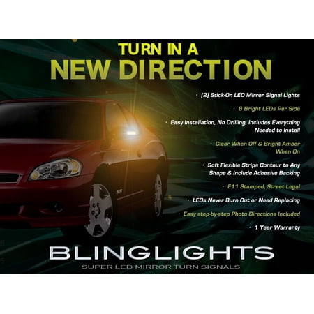 For Chevy Monte Carlo LED Side Mirror Turnsignal Light Kit