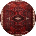thumbnail image 1 of Ahgly Company Indoor Round Traditional Red Persian Area Rugs, 3' Round, 1 of 6
