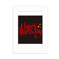 thumbnail image 1 of English Art Text Happy Birthday Desktop Photo Frame Picture Display Decoration Art Painting, 1 of 3