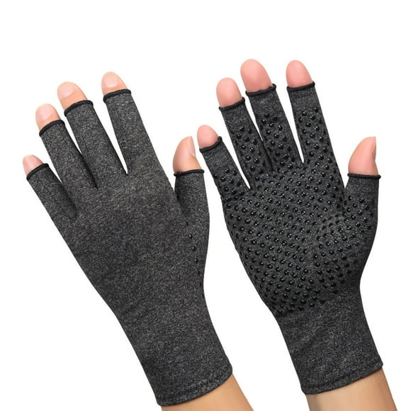 Guantes deportivos de medio dedo Bling Bling para artritis y compresión