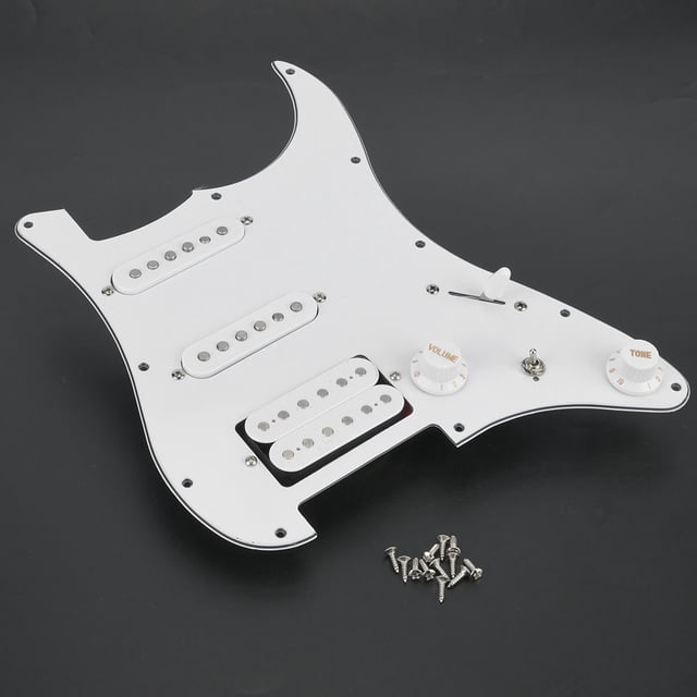 Golpeador Precableado, Uso Prolongado Viene Con 12 Tornillos Golpeador Cargado De Guitarra, Para Amantes De Los Instrumentos De Guitarras Eléctricas No Otros