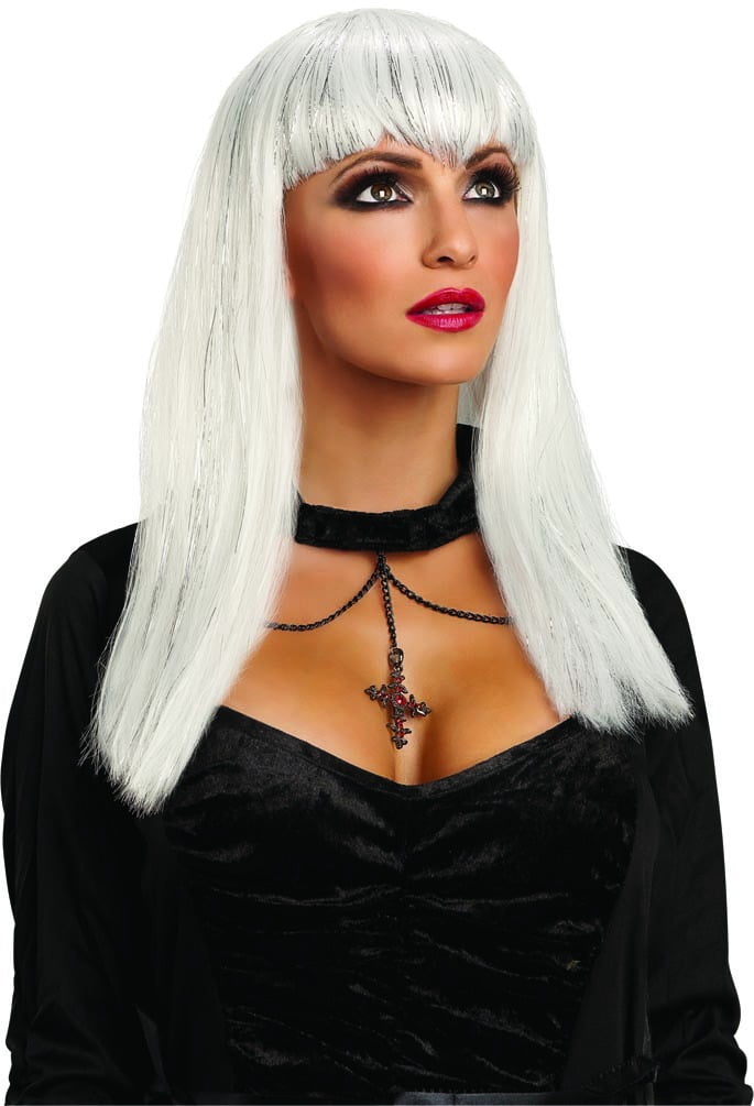 MARIO CHIDO STUDIOS Gothic Vampira Wig OS Burgundy w/Extras Halloween Costume Vampire Wig - Mario Chiodo | eBay main image 3