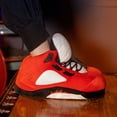 thumbnail image 4 of Zapatillas de casa altas de moda, suaves y esponjosas como nubes, pantuflas de invierno antideslizantes cálidas con suelas gruesas para hombres, mujeres y niños, 4 of 5