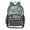 Mint Green Leopard Print, variant on PVC Transparent Backpacks Clear Backpack for Travel and Outings Black and Red Leopard Print
