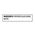 Great Value, No Salt Added, Canned Black Beans, 15 oz Can