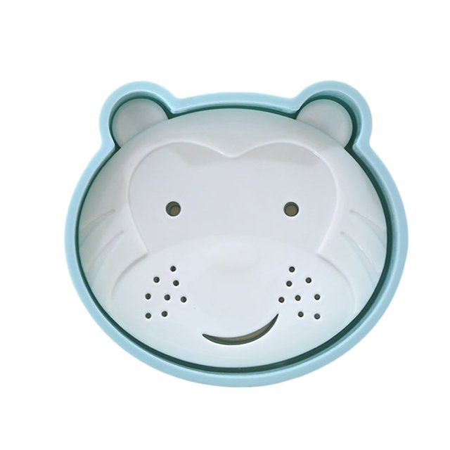 Soap Dish Creative Cartoon Double Layers Soap Holder Soap Tary for Bathroom
