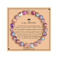 thumbnail image 1 of Pulsera de Cuidado Personal NQ Piedra Natural para Adolescentes Regalo Inspirador, 1 of 5