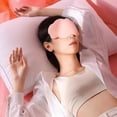 thumbnail image 3 of Cloud Memory Foam Sleep Mask - Contoured 3D Light Blocking Eye Shade, Zero Pressure on Eyelashes, Adjustable Strap for Side Sleepers, Travel & Nap Essential, 3 of 7
