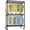 Black, variant on P3 Plus Rolling Clothes Rack, Clothing Racks for Hanging Clothes, Heavy Duty Garment Rack with Wheels, Freestanding Portable Closet Rack 45" W x 14" D x 78.5" H, Max Load 480 LBS, Black