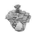 thumbnail image 1 of Flash Diamond Anillos de compromiso Anillos de mujer Joyería de moda Anillos de boda Wmkox8yii fajkfhkj2421, 1 of 2