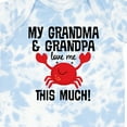 thumbnail image 4 of Inktastic Grandma Grandpa Love Me Boys Boys or Girls Baby Bodysuit, 4 of 5