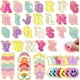 thumbnail image 1 of Parche Letras de Chenilla Autoadhesivas GAMYPET 134 Piezas DIY, 1 of 7