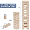 thumbnail image 3 of Giant Tumble Tower Game Megwoz de 57 piezas con dados y marcador, 3 of 8