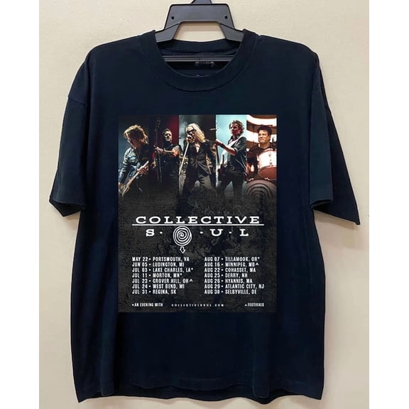 Collective Soul Band T-Shirt, Rock Music Tour Tee, Vintage Concert Shirt