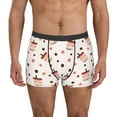 thumbnail image 2 of Goofa Milk Tea Printed Men's Boxer Briefs Underwear, Moisture-Wicking Underwear, Trunk,Soft and Breathable Cotton Underwear-X-Large, 2 of 9