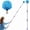 6 FT, variant on Cobweb Duster with Extension Pole, Outdoor Spider Web Brush with 6 ft Long Handle, Metal Cob Web Remover for High Ceilings Fans Indoor Cleaning, Medium-Stiff Bristles Dust Brush, Lightweight Cleaner