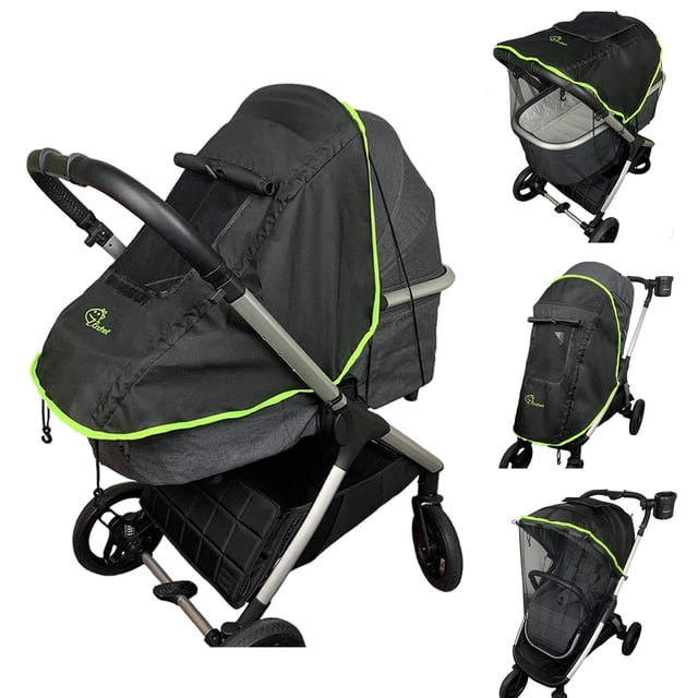 Sombrilla y mosquitera para cochecito - Ezkindheit Universal