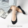 thumbnail image 6 of Ultra Low Cut Liner Socks Women No Show Non Slip Hidden Invisible for Flats Boat Summer, 6 of 7