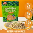 thumbnail image 3 of Natural Heaven - Hearts Of Palm Brown Rice - 3 count, 54oz (255g) each - Low Carb, Gluten-Free & Good Source of Fiber, 3 of 7