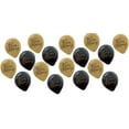 thumbnail image 3 of Gold and Black Birthday Printed Latex 12" Balloons, 15ct, 3 of 3