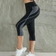 thumbnail image 3 of WILLBEST Pantalones de Yoga de Cintura Alta para Mujer, Mallas Elásticas de Entrenamiento de 7/8 de Largo, Cómodas Mallas Deportivas para Correr, Gimnasio, Uso Diario Extra Grande, 3 of 5