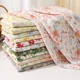 thumbnail image 4 of Tela de gasa con estampado floral pequeño, 150 x 50 cm/150 x 200 cm, para vestidos de verano de mujer, ropa de niños, tela hecha a mano para bricolaje, TJ7500, 4 of 5