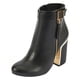 thumbnail image 1 of BOTIN COLOR NEGRO CON CIERRE A UN COSTADO Mundo Terra 023310, 1 of 2