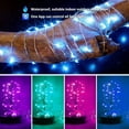 thumbnail image 4 of Christmas LED Fairy Lights Indoor,Outdoor Twinkle Lights for Xmas Tree Wedding Party,Waterproof String Lights for Bedroom Decorations,LED Lights Remote Control USB Powered for Holiday Decor(2M), 4 of 6