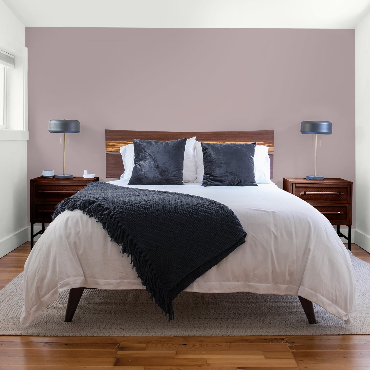 Glidden One Coat Interior Paint and Primer, Coffee Custard / Purple, 1-Quart, Flat