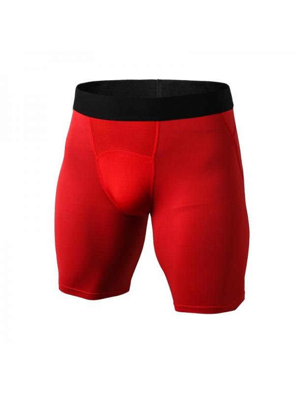 Uccdo Men's Sport Performance Boxer Brief Underwear Compression Shorts