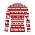 thumbnail image 4 of Blusas y camisas de manga larga con cuello redondo para hombre, blusa de poliéster con estampado navideño de otoño y manga larga para hombre., 4 of 5